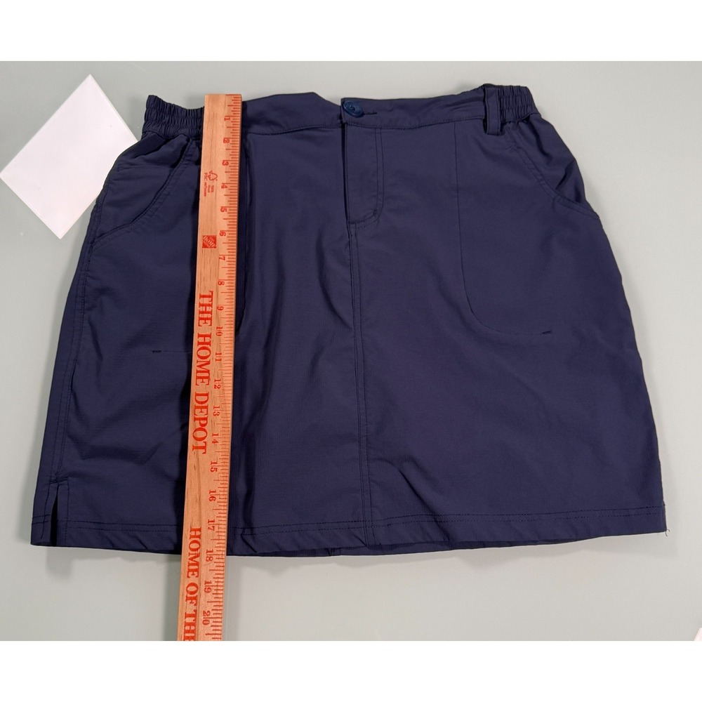 Willit Golf Skirt Women's Large Navy Blue Stretch Skort Built in Shorts - Picture 8 of 11